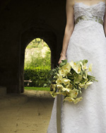 Яркие свадебные букеты. Фото