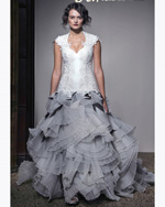 Свадебные платья 2012-2013: цвета, декор и аксессуары