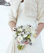 Белые свадебные букеты. Фото