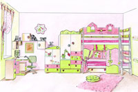 дизайн детской комнаты