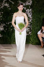 Фасоны свадебных платьев 2012