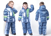 Зимняя теплая одежда для детей