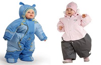 Зимняя теплая одежда для детей